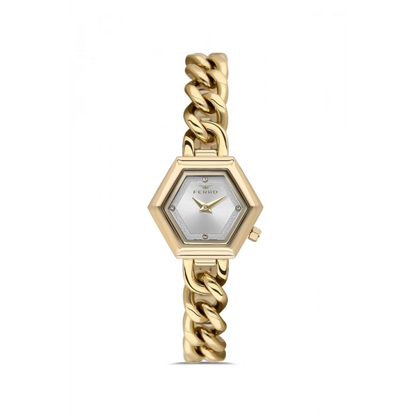 FL40144A Çelik Kordonlu Kadın Kol Saati