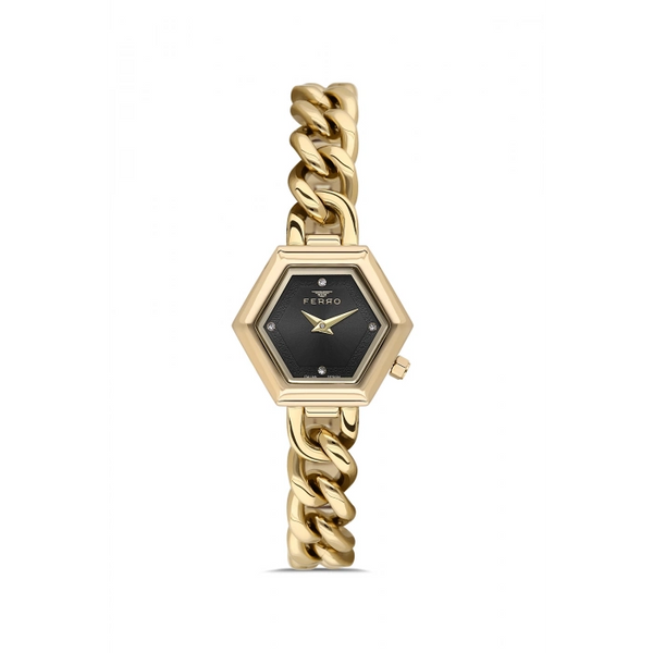 FL40144A Çelik Kordonlu Kadın Kol Saati