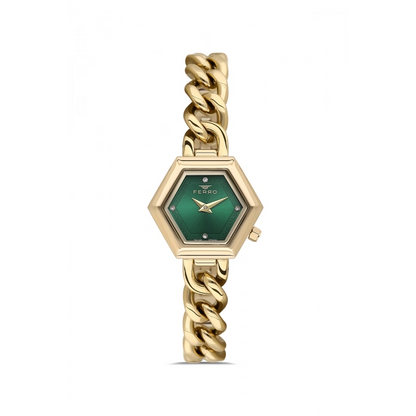 FL40144A Çelik Kordonlu Kadın Kol Saati