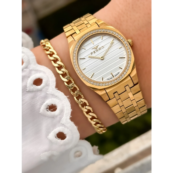 FL43003A Çelik Kordonlu Kadın Kol Saati