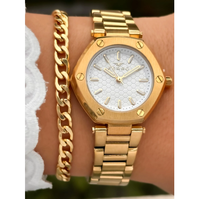 FL43006A Çelik Kordonlu Kadın Kol Saati