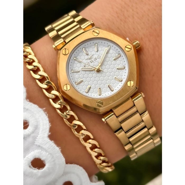 FL43006A Çelik Kordonlu Kadın Kol Saati