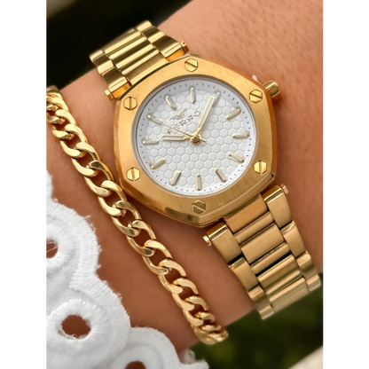 FL43006A Çelik Kordonlu Kadın Kol Saati