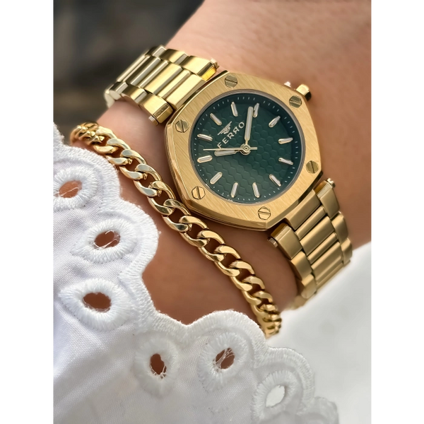 FL43006A Çelik Kordonlu Kadın Kol Saati