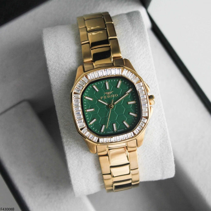 FL43008A Çelik Kordonlu Kadın Kol Saati