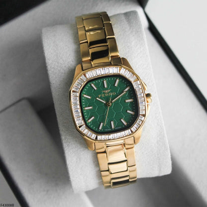 FL43008A Çelik Kordonlu Kadın Kol Saati