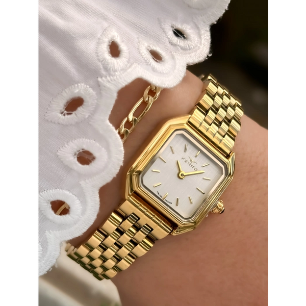 FM88210A Çelik Kordonlu Kadın Kol Saati