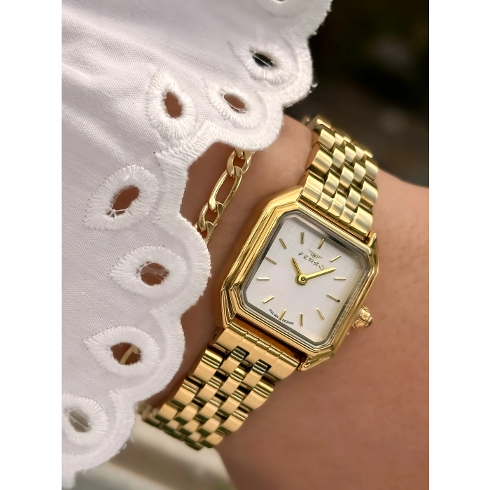 FM88210A Çelik Kordonlu Kadın Kol Saati