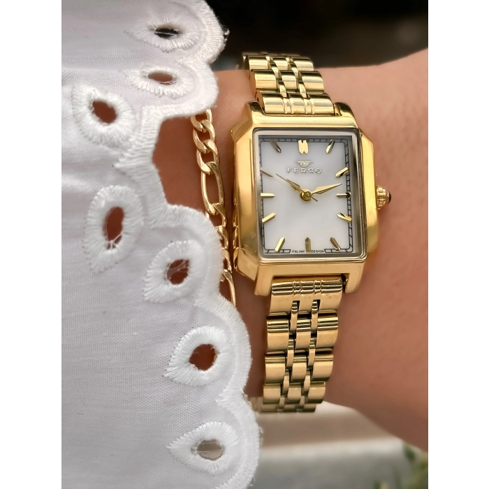 FM88282A Çelik Kordonlu Kadın Kol Saati