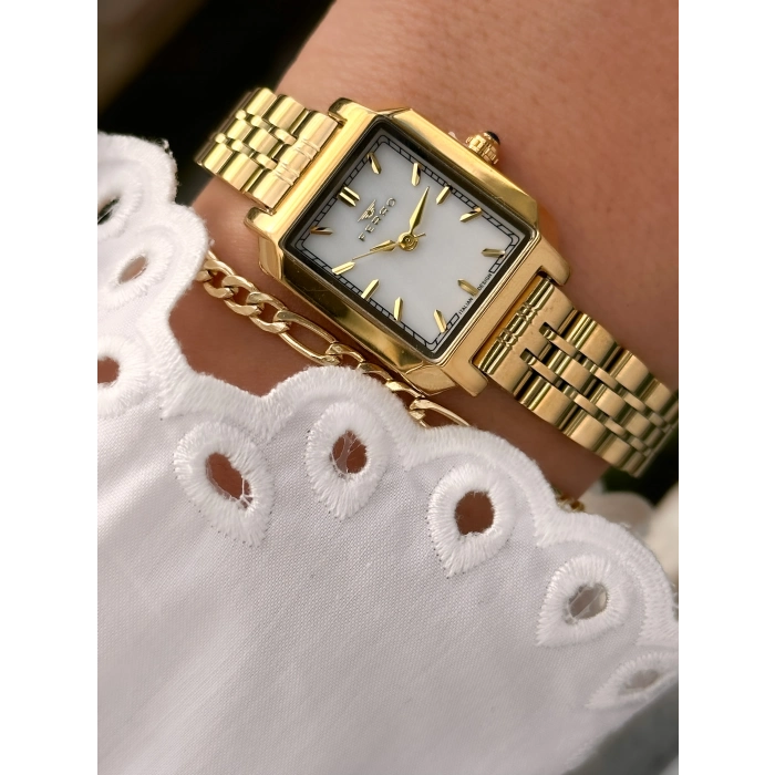 FM88282A Çelik Kordonlu Kadın Kol Saati