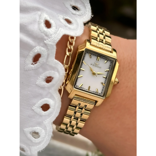 FM88282A Çelik Kordonlu Kadın Kol Saati