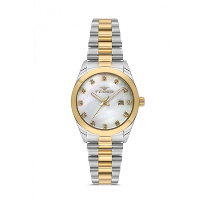 FL21570AWT Çelik Kordonlu Kadın Kol Saati