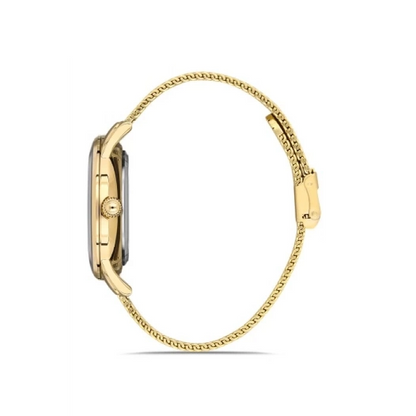 F11182C Hasır Kordonlu Erkek Kol Saati