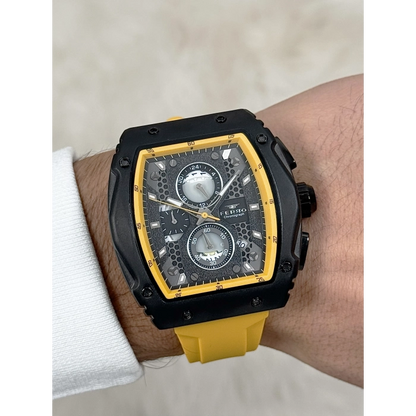 FM11351D Silikon Kordonlu Erkek Kol Saati