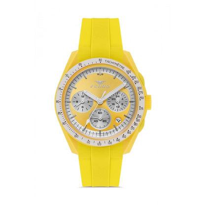 FM11401D Silikon Kordonlu Erkek Kol Saati