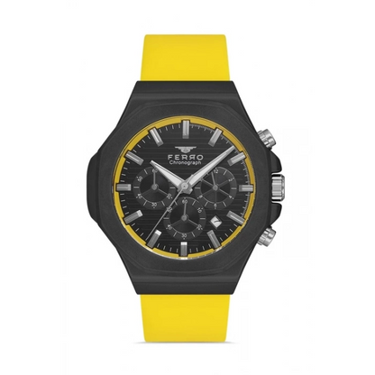 FM31348D Silikon Kordonlu Erkek Kol Saati