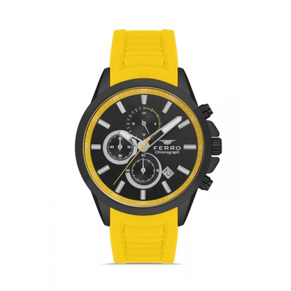 FM31359D Silikon Kordonlu Erkek Kol Saati