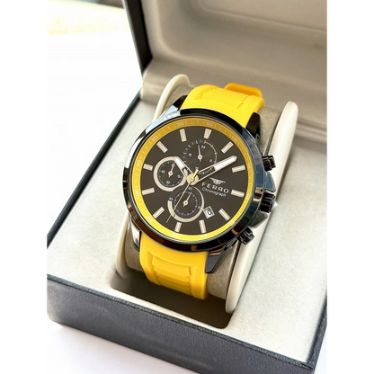 FM31359D Silikon Kordonlu Erkek Kol Saati