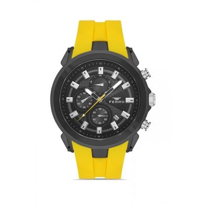 FM31402D Silikon Kordonlu Erkek Kol Saati