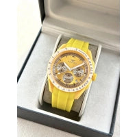 FM11401D Silikon Kordonlu Erkek Kol Saati