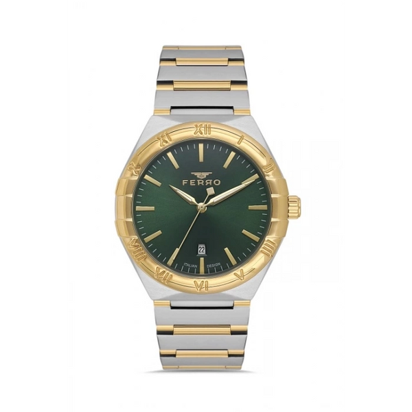 F11471A Çelik Kordonlu Erkek Kol Saati