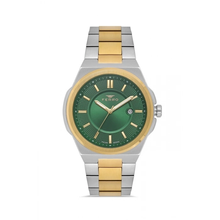 F11500AWT Çelik Kordonlu Erkek Kol Saati