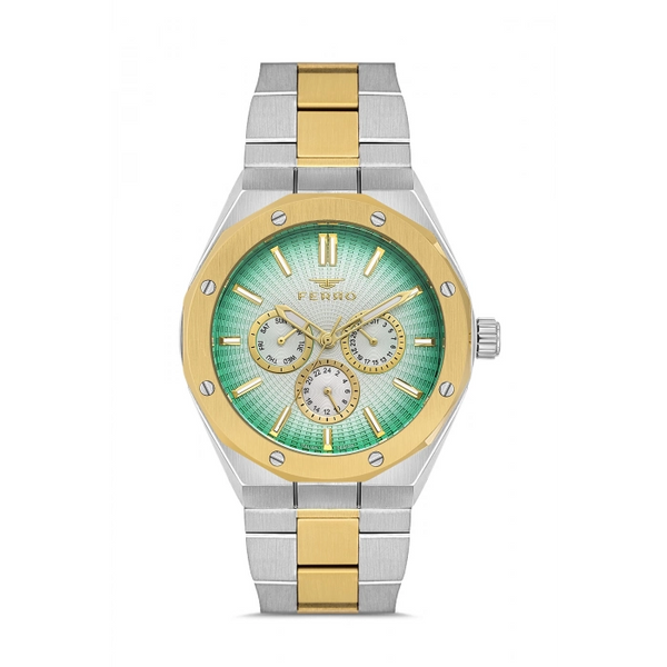 FM11537AWT Çelik Kordonlu Erkek Kol Saati