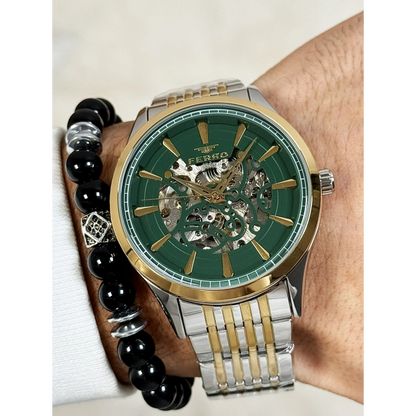 FM31440A Çelik Kordonlu Otomatik Erkek Kol Saati