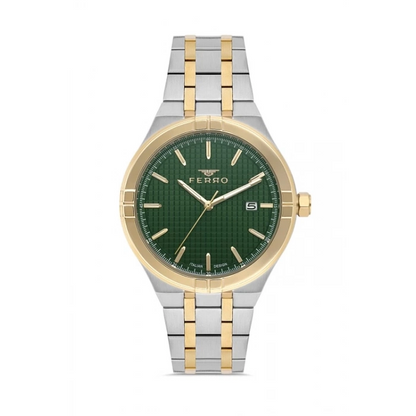 FM40122A Çelik Kordonlu Erkek Kol Saati