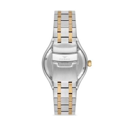 FM40122A Çelik Kordonlu Erkek Kol Saati