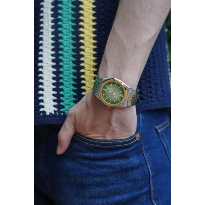 FM40133A Çelik Kordonlu Erkek Kol Saati