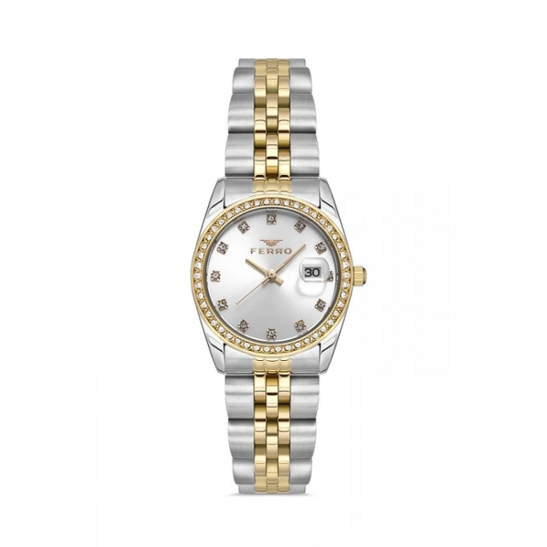 FL21450A Çelik Kordonlu Kadın Kol Saati