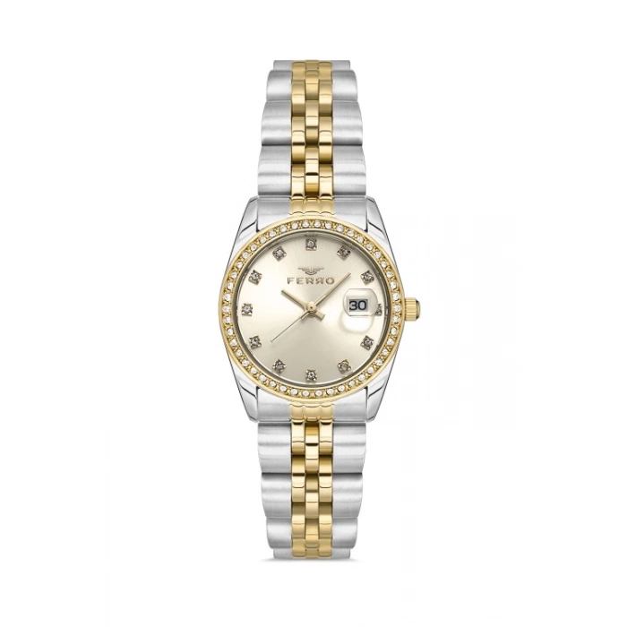 FL21450A Çelik Kordonlu Kadın Kol Saati