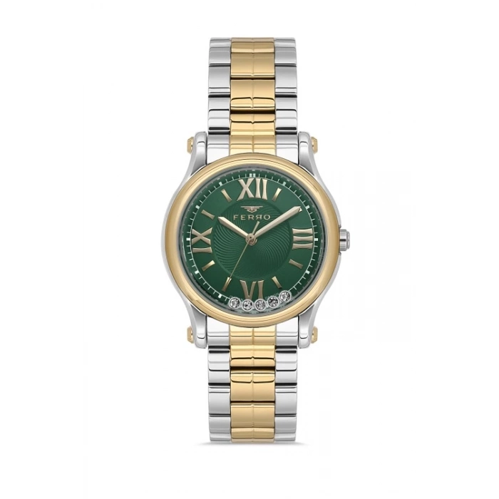 FL21478AWT Çelik Kordonlu Kadın Kol Saati