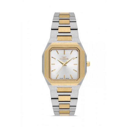 FL21482AWT Çelik Kordonlu Kadın Kol Saati