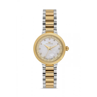 FL21493A Çelik Kordonlu Kadın Kol Saati