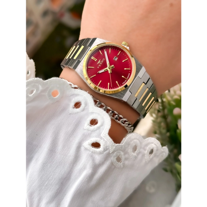 FL21495A Çelik Kordonlu Kadın Kol Saati