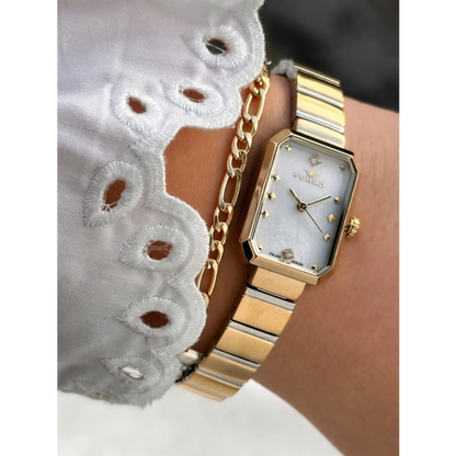 FL21607AWT Çelik Kordonlu Kadın Kol Saati