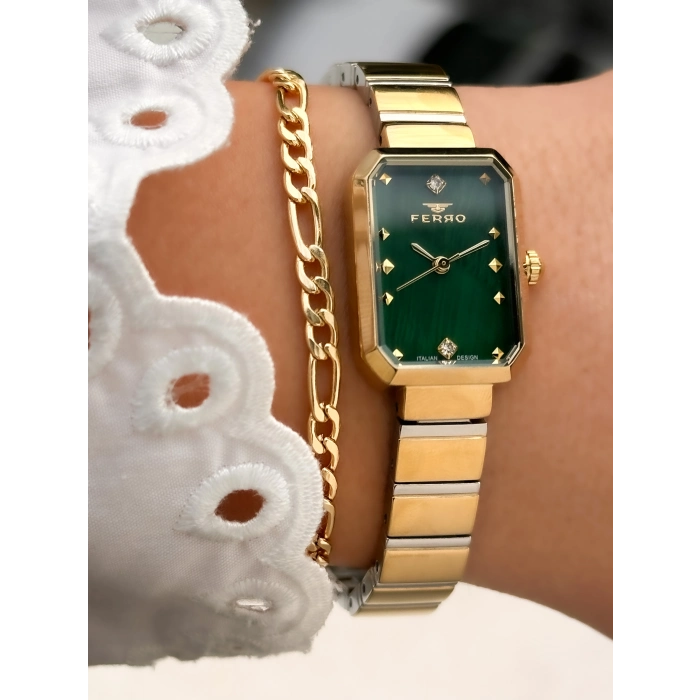 FL21607AWT Çelik Kordonlu Kadın Kol Saati