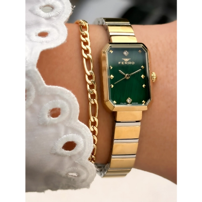 FL21607AWT Çelik Kordonlu Kadın Kol Saati