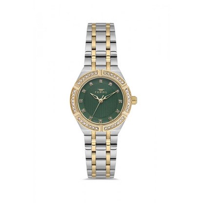 FL21610AWT Çelik Kordonlu Kadın Kol Saati