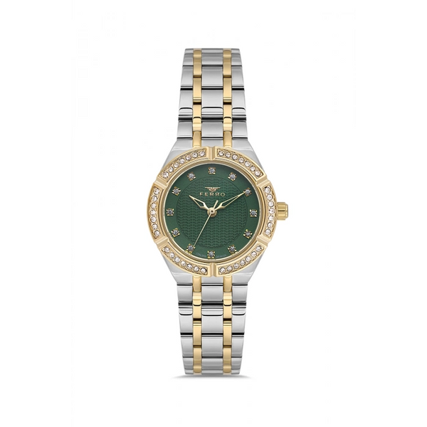 FL21610AWT Çelik Kordonlu Kadın Kol Saati