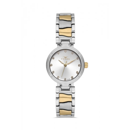 FL21617AWT Çelik Kordonlu Kadın Kol Saati