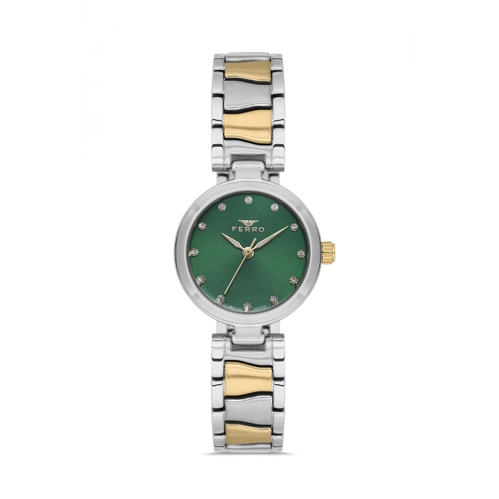 FL21617AWT Çelik Kordonlu Kadın Kol Saati