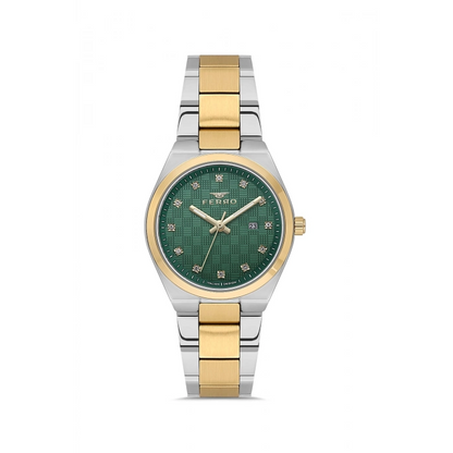 FL21631AWT Çelik Kordonlu Kadın Kol Saati