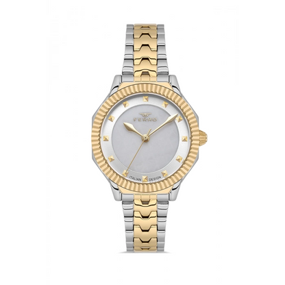 FL21632AWT Çelik Kordonlu Kadın Kol Saati