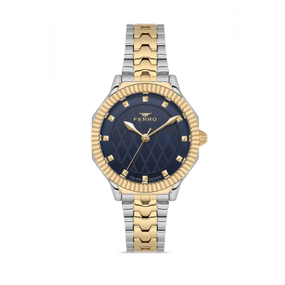 FL21632AWT Çelik Kordonlu Kadın Kol Saati