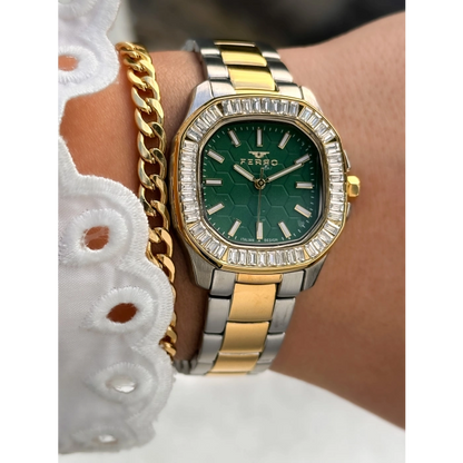 FL43008A Çelik Kordonlu Kadın Kol Saati