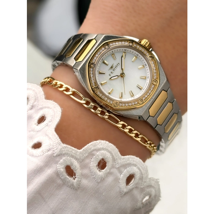 FL43026A Çelik Kordonlu Kadın Kol Saati