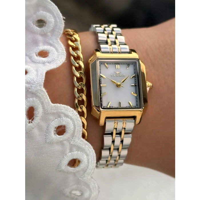 FM88282A Çelik Kordonlu Kadın Kol Saati